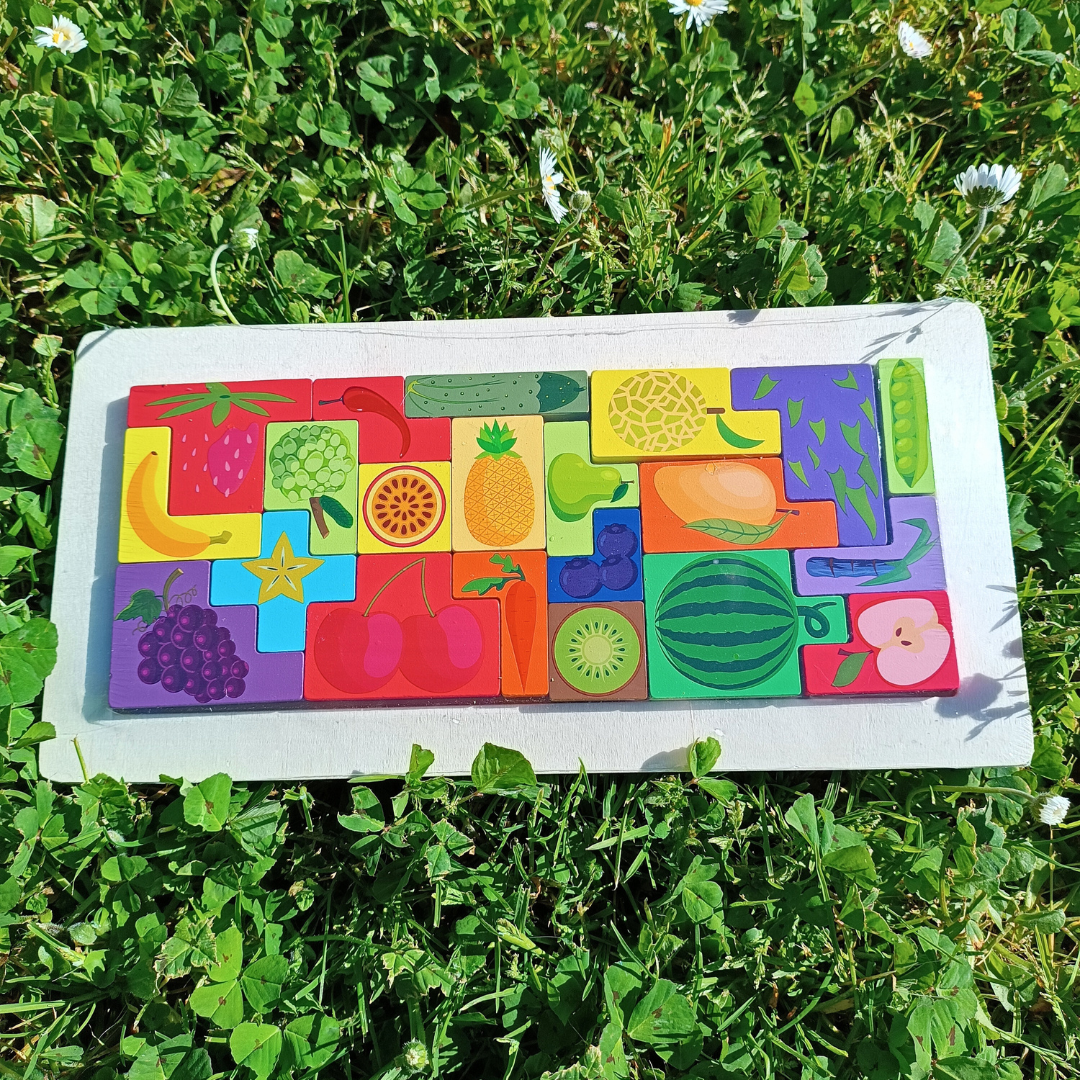 puzzle fruits et legumes